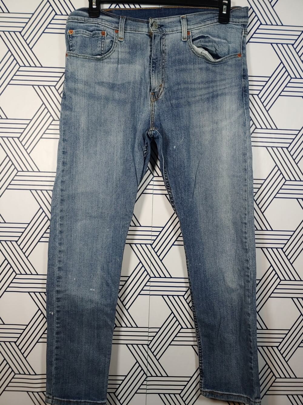 Levi Mens 512 Cut Jeans Size 34x30